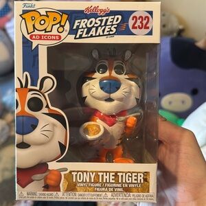 Kelloggs Frosted Flakes Tony the Tiger funko pop ad icons figurine brand new